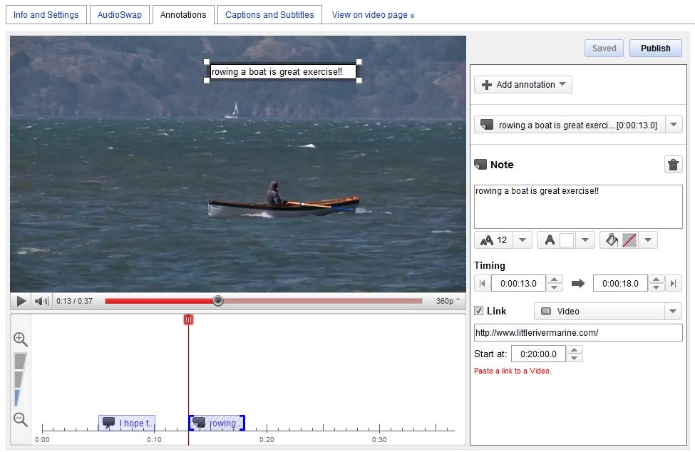Add Video Annotations