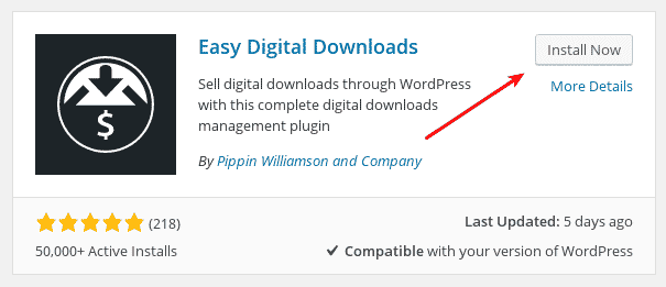 Téléchargements numériques faciles WordPress Plugin